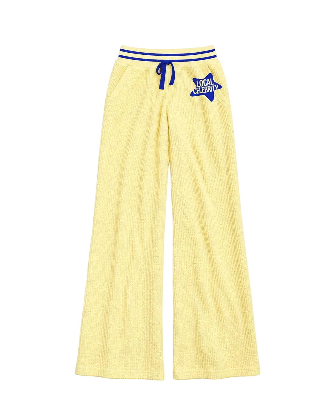 Local Celebrity Waffle Pant – Butter Yellow