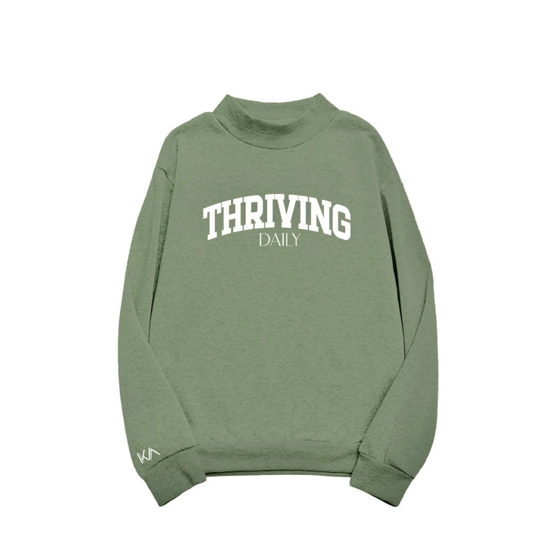 Thriving Daily Mockneck