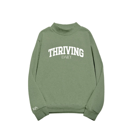 Thriving Daily Mockneck