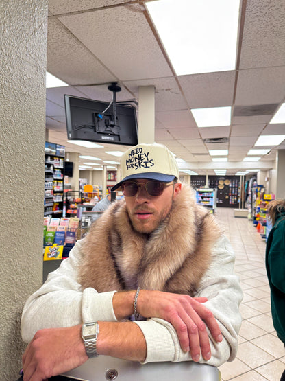 Need Ski Money - Vintage Trucker Hat