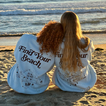 Find Your Beach – Light Blue Crewneck