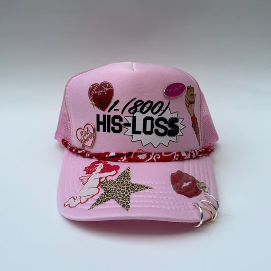 1-(800) HIS-LOSS Trucker Hat