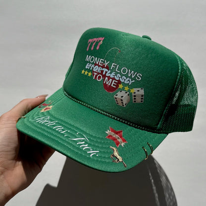 Money Flows Effortless To Me Trucker Hat