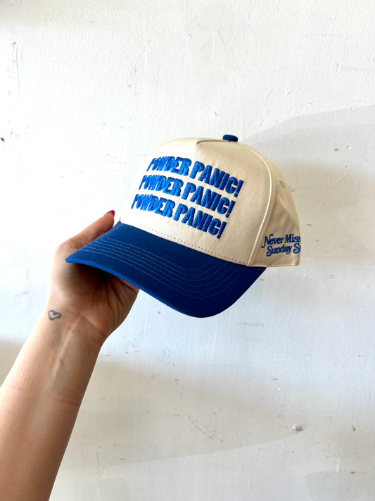 "Powder Panic" Vintage Trucker Hat