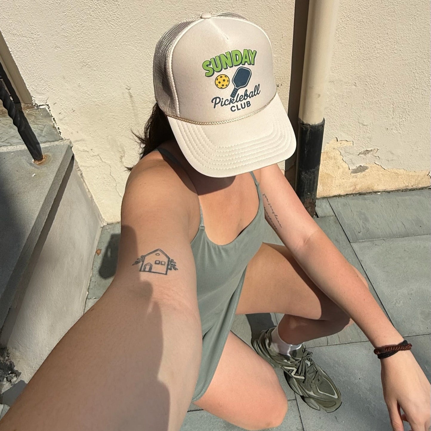Sunday Pickleball Club Trucker Hat