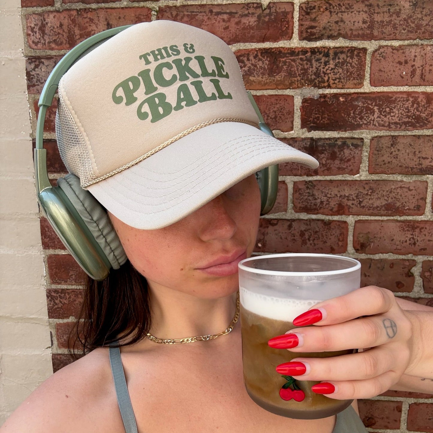 This & Pickleball Trucker Hat