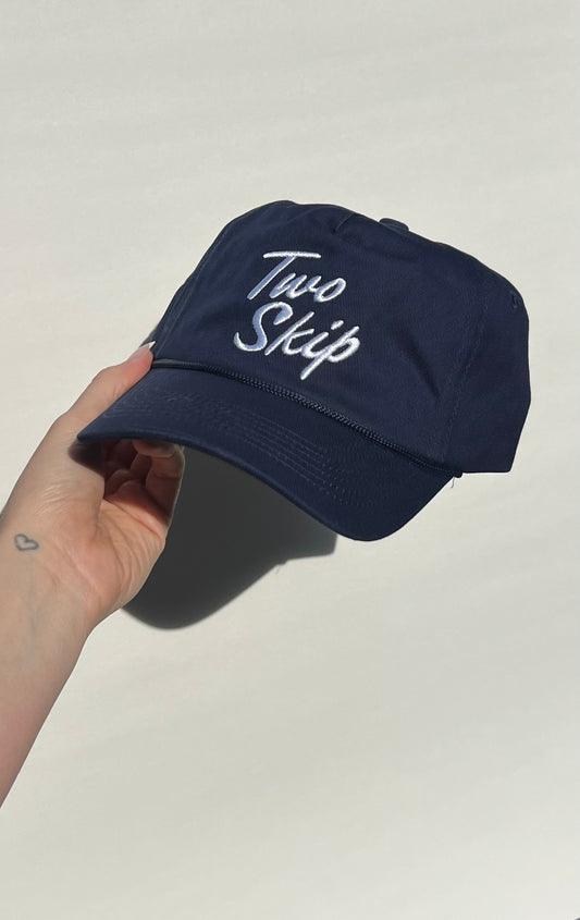 "Two Skip" Vintage Trucker Hat