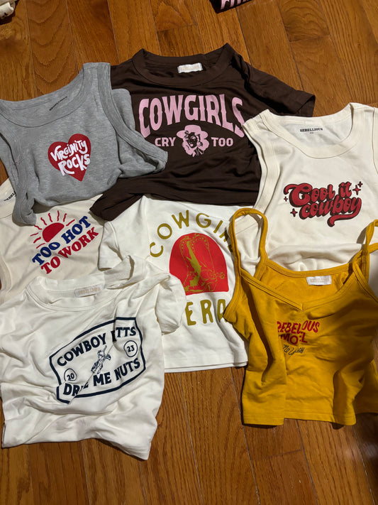 4 Tee/Tank Mystery Box