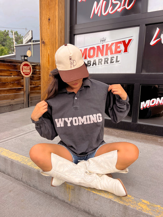 “Wyoming” Dad Shirt