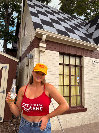 “Sorry For Being Insane” Tank