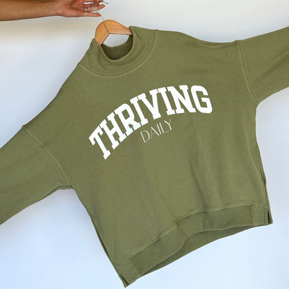 Thriving Daily Mockneck