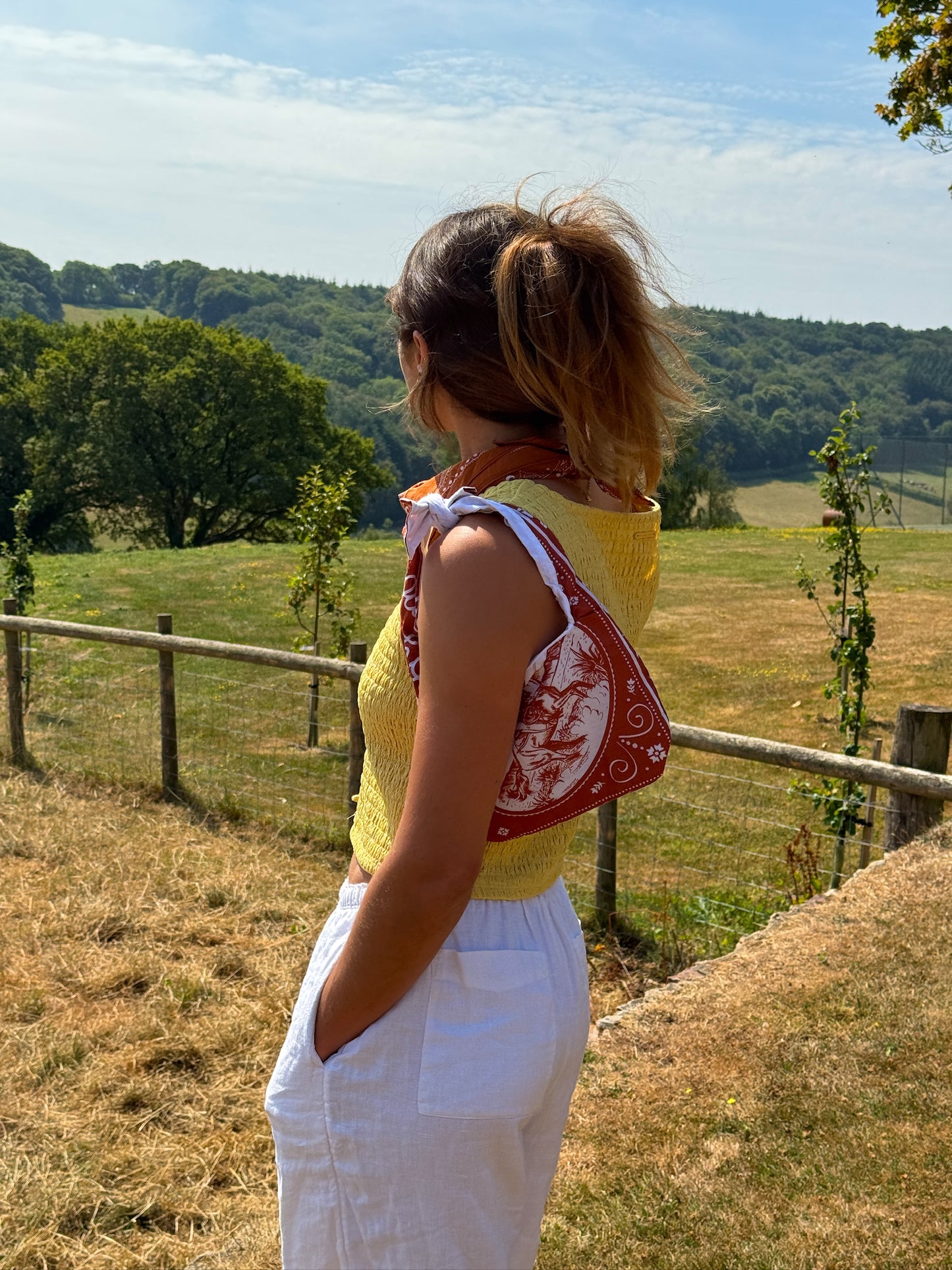 Amber Bandana Bag