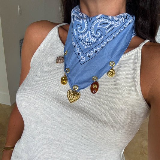 The Sweet Talker Bandana Necklace