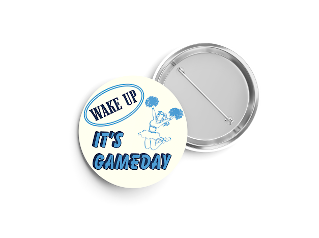 “Wake Up It’s Gameday” Gameday Button