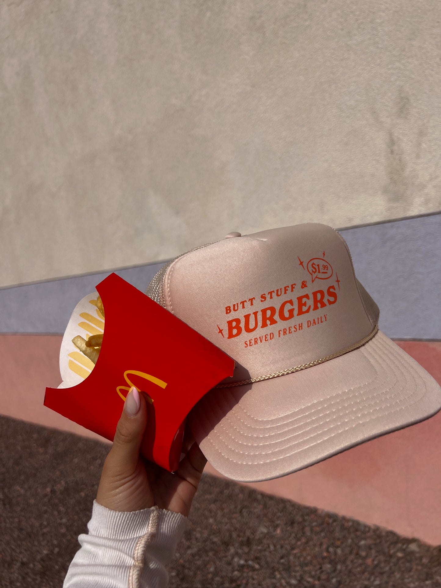 "Burgers & Fries" Trucker Hat