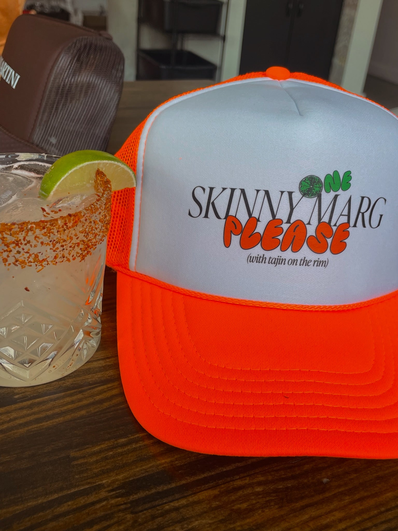 "Skinny Marg" Trucker Hat Raw & Rebellious