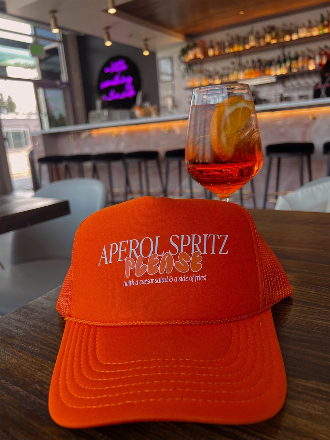 "Aperol Spritz" Trucker Hat