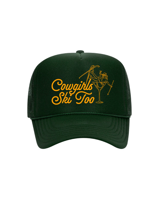 Cowgirls Ski - Forrest Foam Trucker Hat