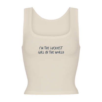Manifest Luckiest Girl Tank
