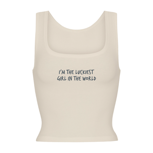 Manifest Luckiest Girl Tank