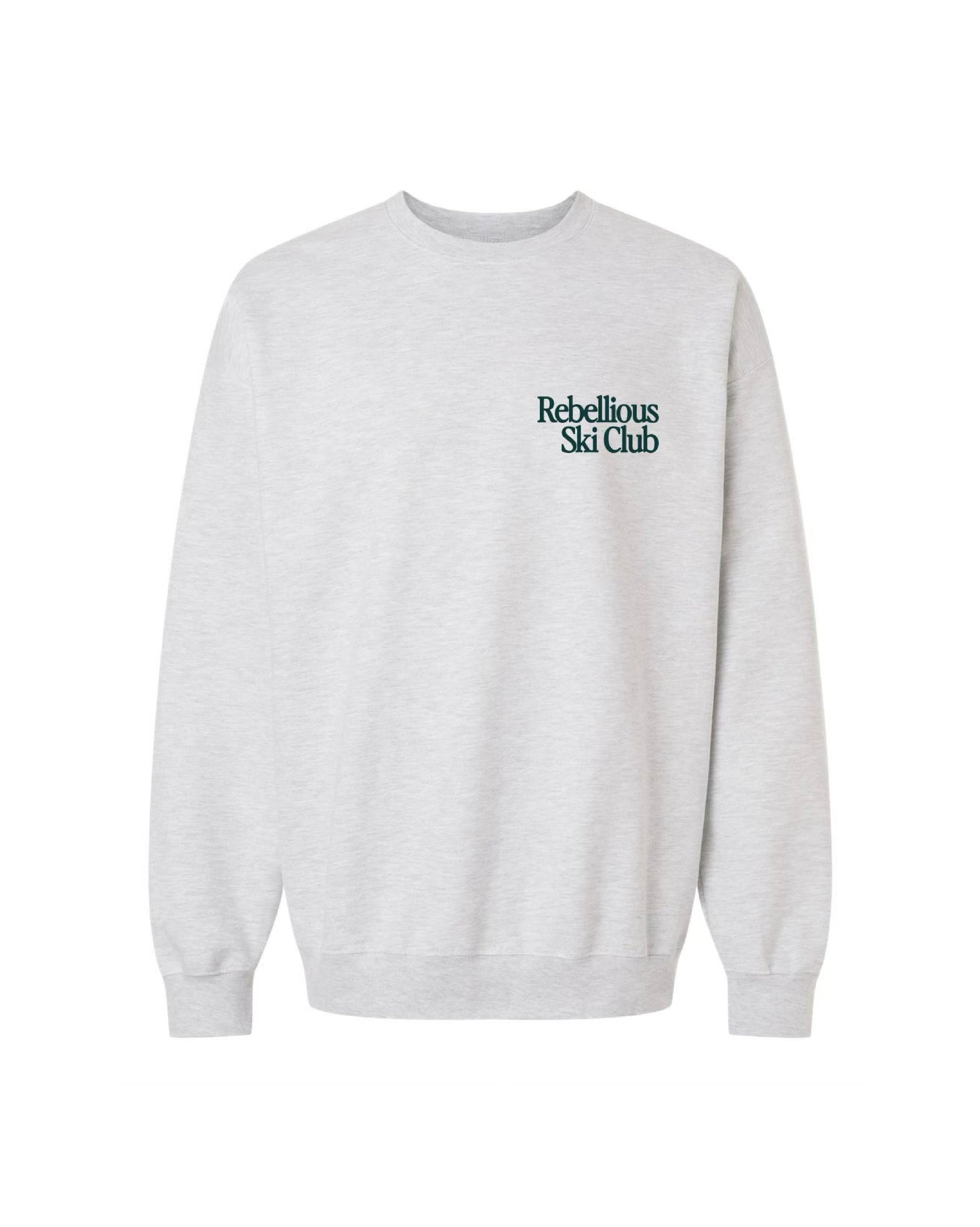 Board is Life - Heavyweight Grey Crewneck