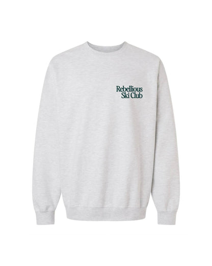 Board is Life - Heavyweight Grey Crewneck