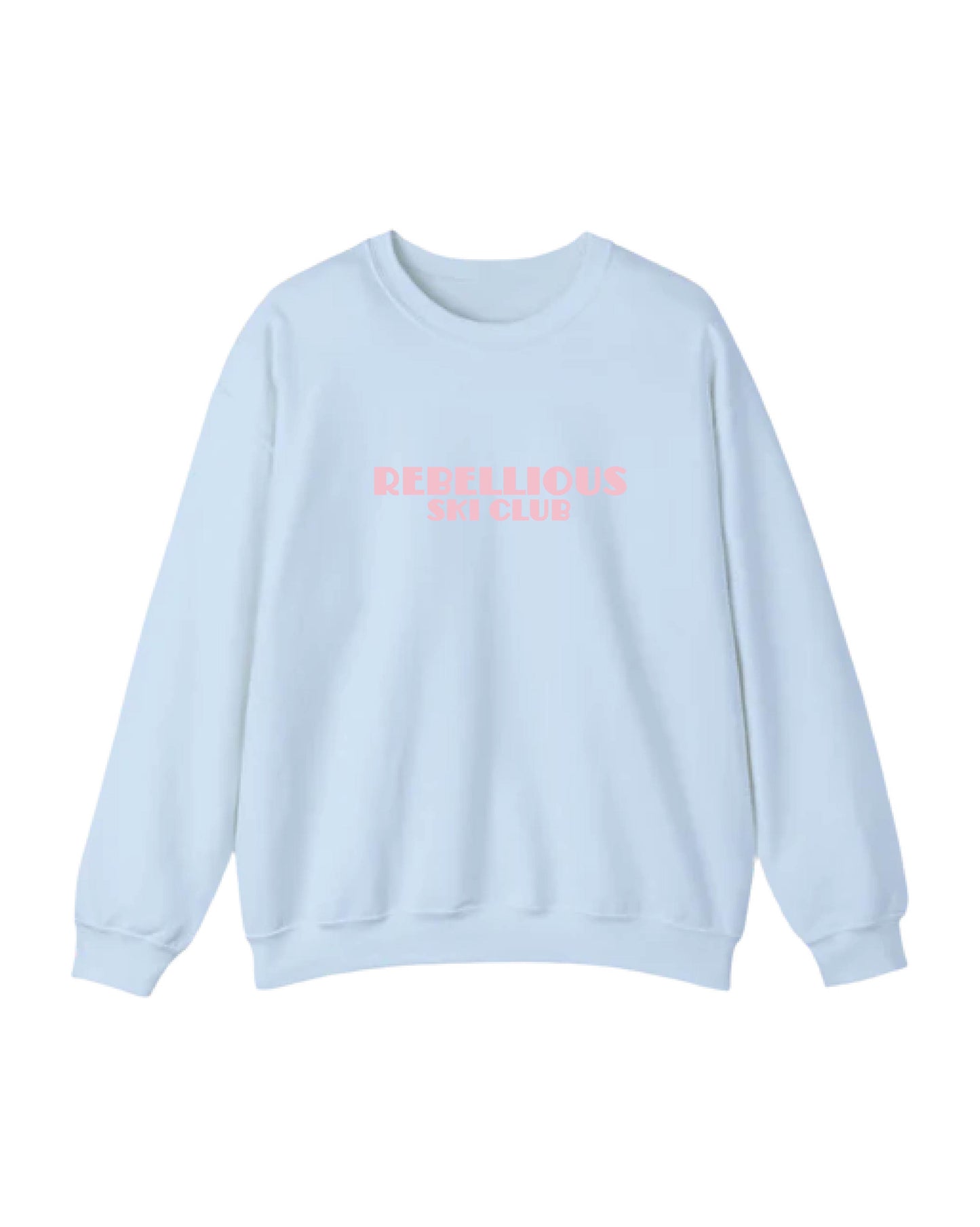 Real Housewives - Heavyweight Pale Blue Crewneck