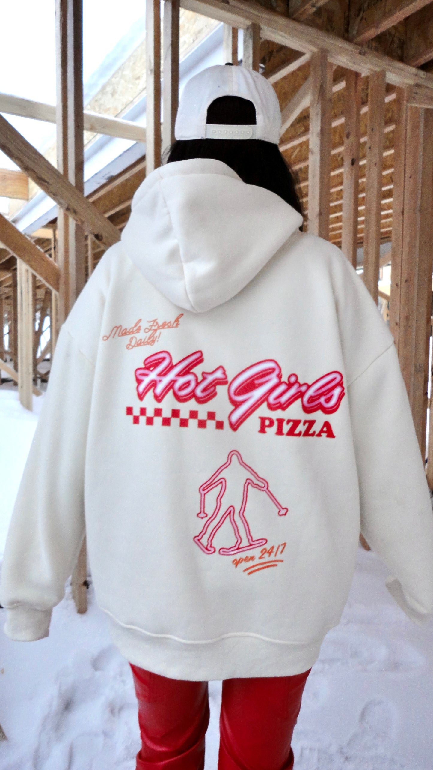 “Hot Girls Pizza” Hoodie