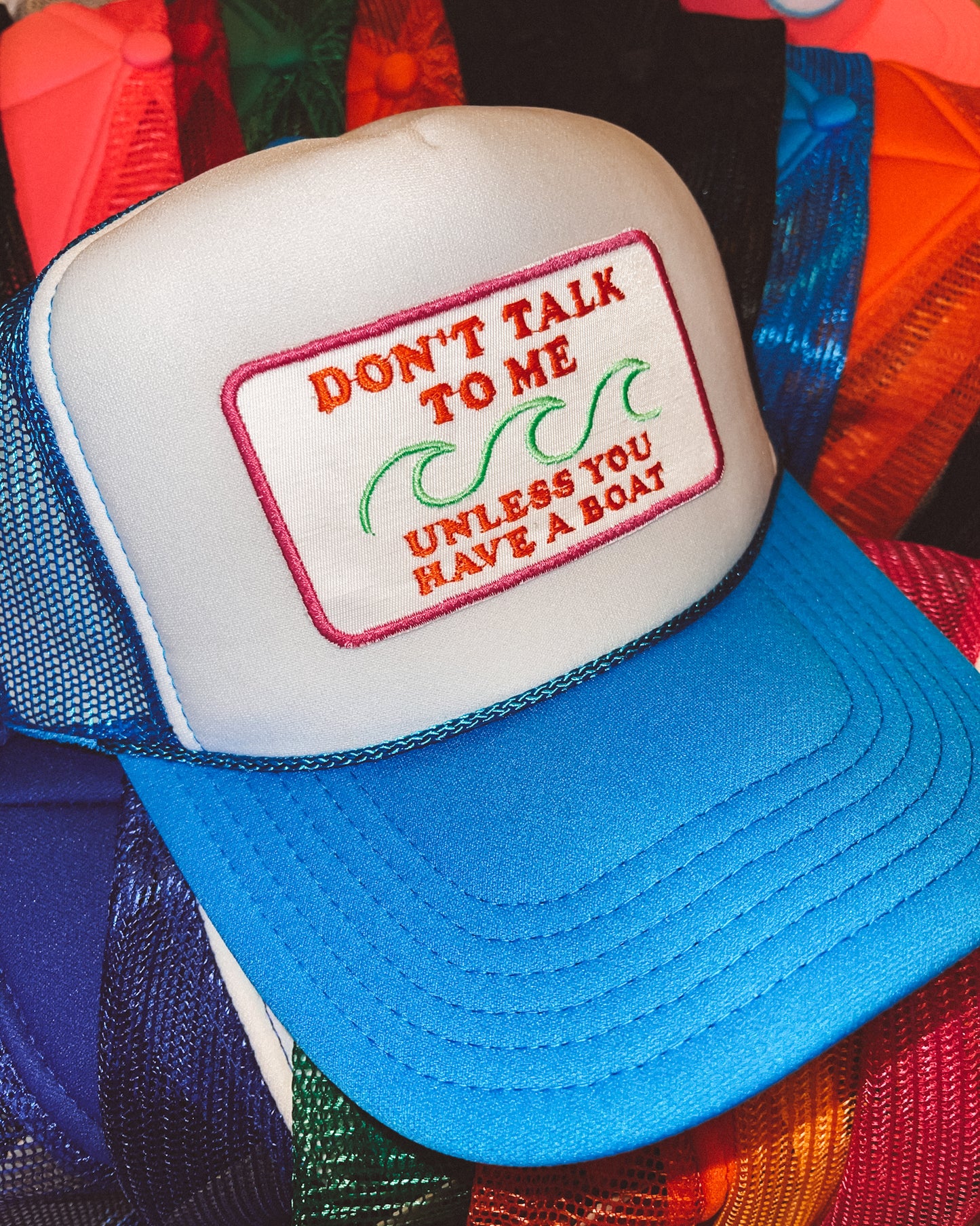 “Don't Talk to Me” Trucker Hat
