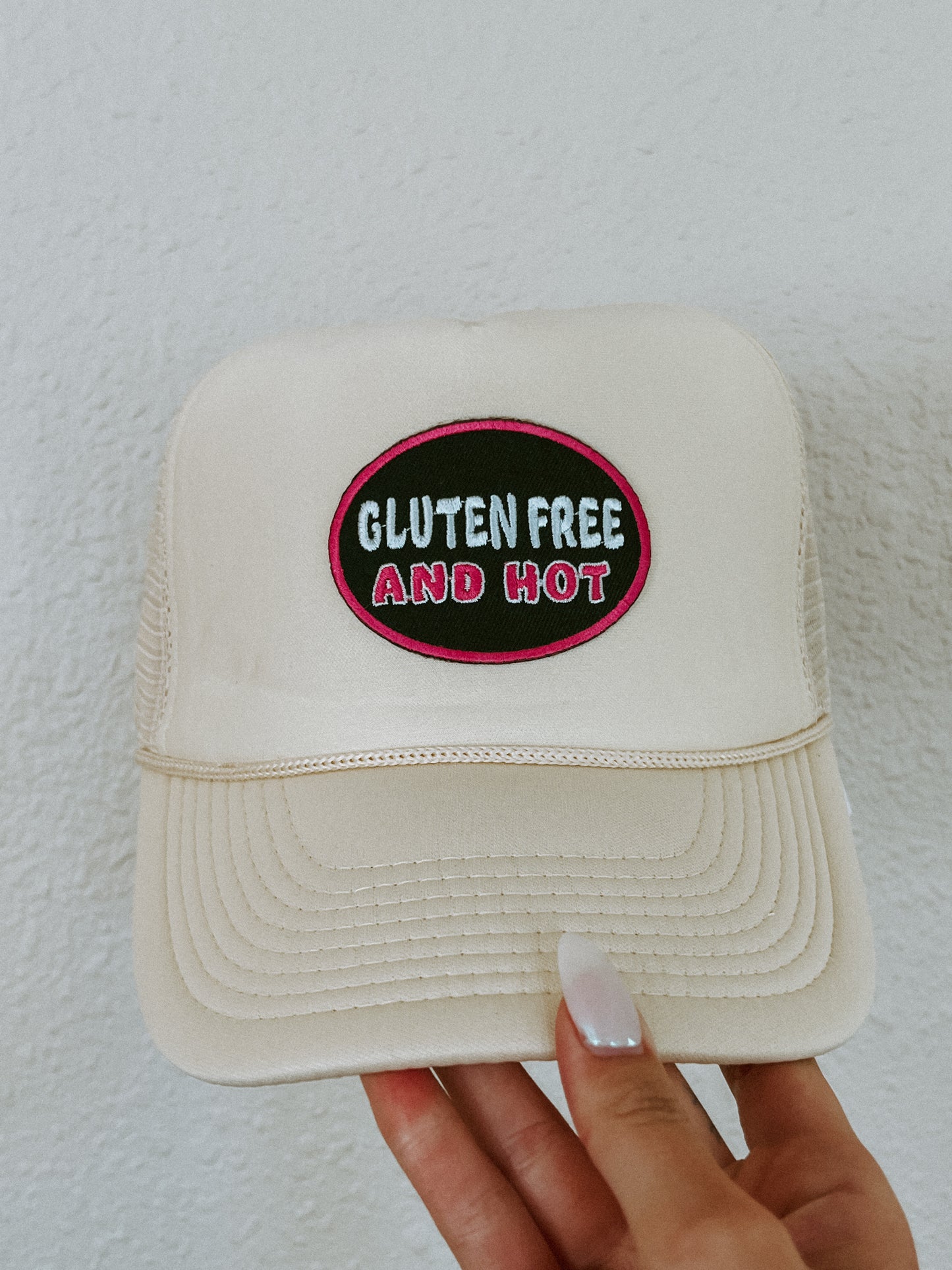 “Gluten Free and Hot” Trucker Hat