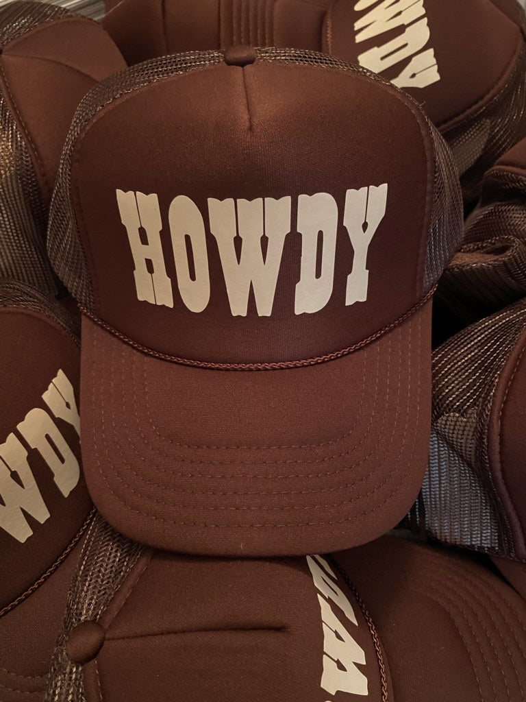 “Howdy” Trucker Hat