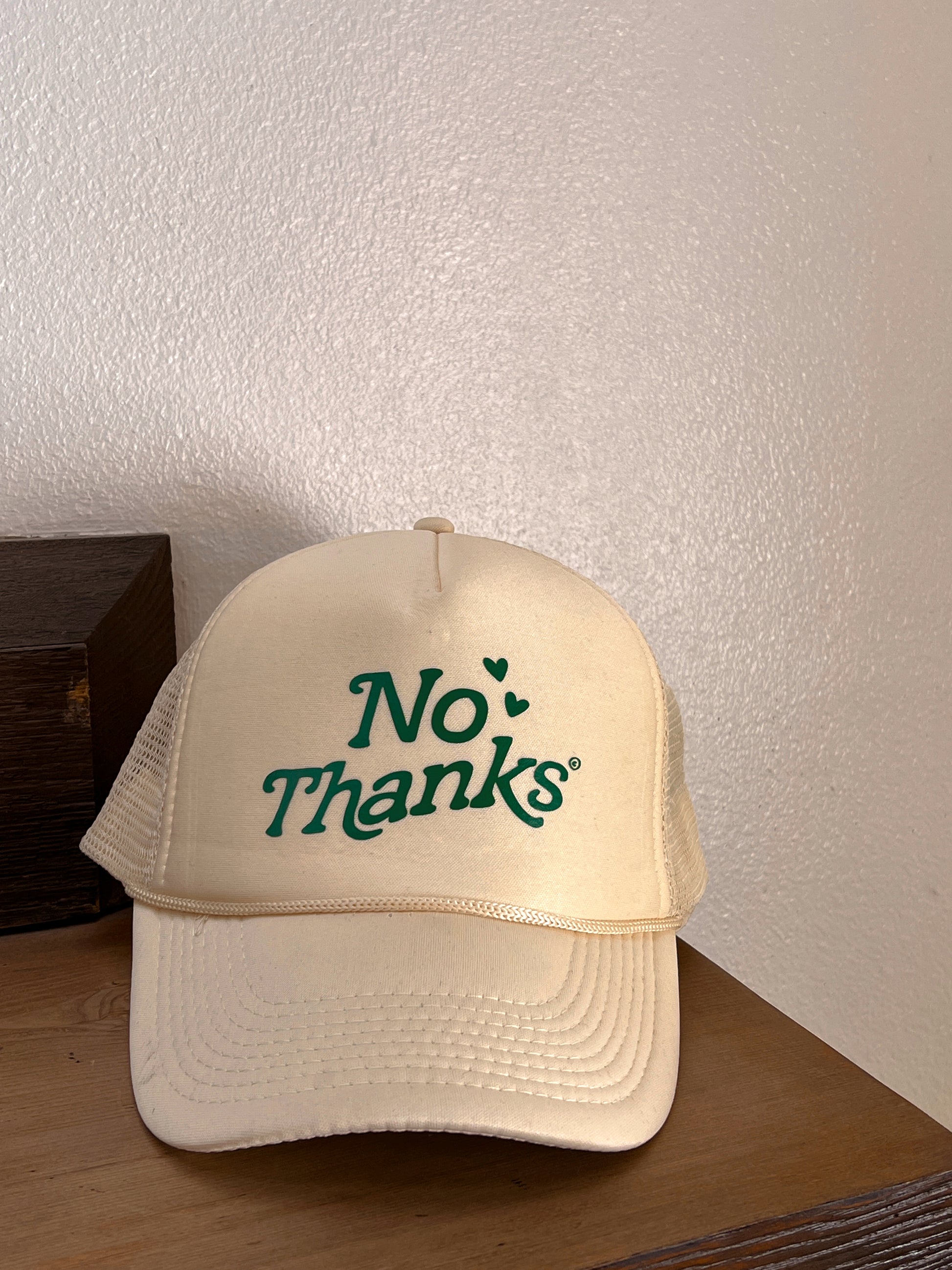 No Thanks Trucker Hat – Raw & Rebellious